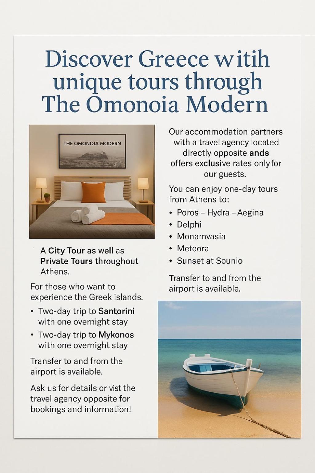 The Omonoia Modern, 3Bd Apartment Athen Eksteriør billede